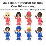 personalised stories saves the crown character