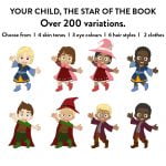 personalised stories wizard and pen