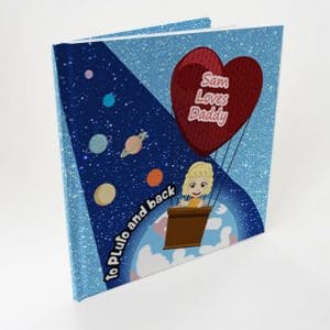 personalised stories love daddy book